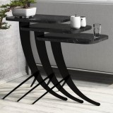 Cumpara ieftin Masuta Auxiliara Pion - Negru Marble