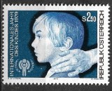 B2413 - Austria 1979 - Anul copilului neuzat,perfecta stare, Nestampilat