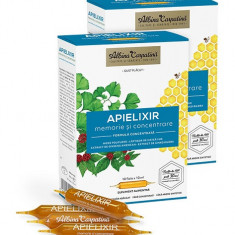 Apielixir memorie si concentrare 10ml*20fiole+10fiole