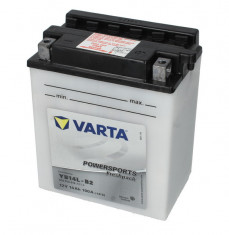 Baterie moto Acid cu intretinere VARTA 12V 14Ah 190A R+ aerisire dreapta 136x91x166 Incarcare uscata cu acid foto