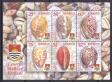 DB1 Fauna Marina Scoici 2003 Kiribati MS MNH, Nestampilat