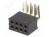 Conector 8 pini, seria {{Serie conector}}, pas pini 1,27mm, CONNFLY - DS1065-14-2*4S8BR