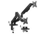 M&acirc;ner GEMBIRD 9kg Negru 506mm MA-DA2U-01 pentru Monitor x2