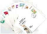 Korea de Sud 1985-1987 - Jocurile Olimpice, sport, set 10 plicuri em.speciala