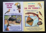 Păsările de pe Terra * / * Peștii de pe Terra (2 x Enciclopedie școlară din serialul PLANETA ANIMALELOR) - Iordache Ion / Ionel Miron