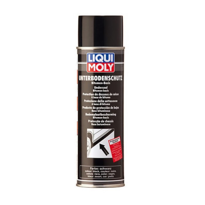 Spray Liqui Moly antifon protectie sasiu pe baza de bitum - negru, 500 ml