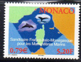 MONACO 2000, Fauna, serie neuzata, MNH, Nestampilat