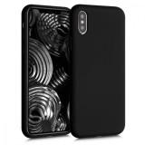 Husa pentru Apple iPhone X / iPhone XS, Silicon, Negru, 52975.47, Carcasa, Kwmobile