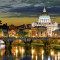 Fototapet autocolant Roma, basilica Sfantul Petru, 200 x 150 cm