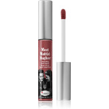 TheBalm Meet Matt(e) Hughes Long Lasting Liquid Lipstick Ruj de buze lichid, de lunga durata culoare Sincere 7.4 ml