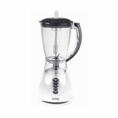 Blender de masa functie pulse 1.5L 300W 3 viteze alb FLORIA Zilan ZLN3081 foto