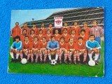 Foto - tip carte postala fotbal - RAPID BUCURESTI (anul 1981)