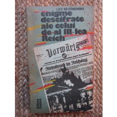 Lev Bez&icirc;menski - Enigme descifrate ale celui de-al treilea Reich, 1988