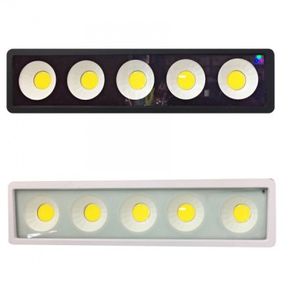 Proiector Cob Led 5x10W 220V Alb Neutru 4100K 28x7x8.5cm WT foto