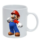 Cana alba personalizata Mario 14, INOVATIX&reg;. 330ml