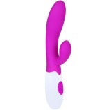 High Tech-Flirtation Alvis Vibrator cu Stimulator Clitoridian-ABS