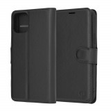 Cumpara ieftin Husa pentru iPhone 12 Pro, Techsuit Leather Folio, Black
