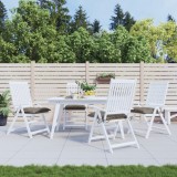 Set 4 perne scaun Gossi, 50x50x7 cm, textil Oxford taupe, impermeabile, exterior/interior