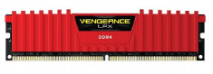 Memorie Corsair Vengeance LPX 8GB DIMM, DDR4, 2400 MHz, CL 16, 1.2V, Red foto