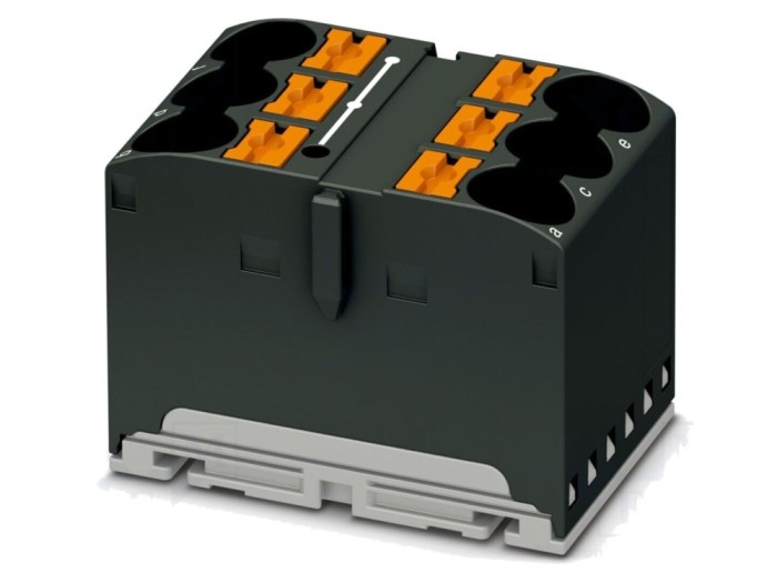 Conector de șine 57A 450V