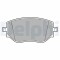 DELPHI LP3644 set placute frana,frana disc