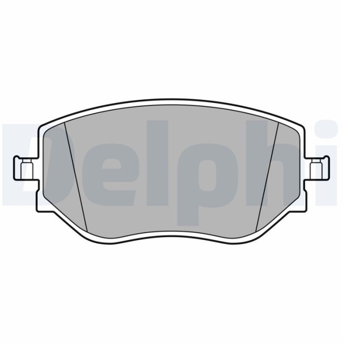 DELPHI LP3644 set placute frana,frana disc