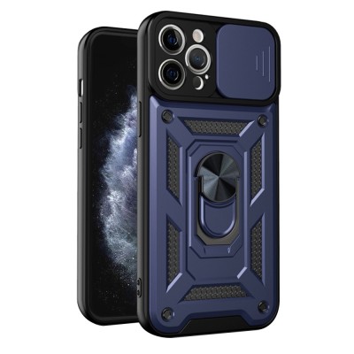 Husa iPhone 11 Pro Max protectie camera Techsuit CamShield Series, albastru foto