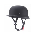 Casca Moto/Scuter FIXATO Retro German, Interior Confortabil, Prindere rapida, Negru Mat, Marime XL 61-62cm