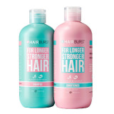 Set sampon &amp; balsam pentru fortifierea si accelerarea cresterii parului, 2*350 ml, Hairburst