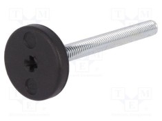 Piciorus rigid cu slot pentru surubelnita in cruce ELESA GANTER foto