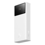 POWER BANK Baseus Star-Lord Digital, display, capacitate 20000mAh, 30W, 2 x USB; 1 x USB Type-C, total 5V/3A, alb, &quot;P10022904213-00&quot; (timbru verde 0.9