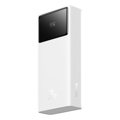 POWER BANK Baseus Star-Lord Digital, display, capacitate 20000mAh, 30W, 2 x USB; 1 x USB Type-C, total 5V/3A, alb, &amp;quot;P10022904213-00&amp;quot; (timbru verde 0.9 foto