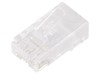 Conector RJ45 8p8c Cat 5e de trecere Mufă PIN 8