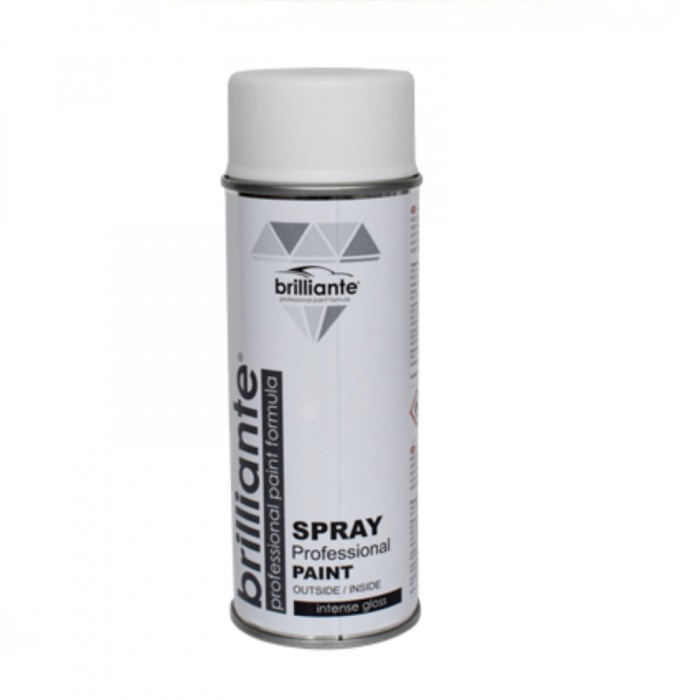 Vopsea Spray Brilliante Alb Clasic Mat RAL 9003 400 ml
