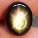 ~ &gt; &gt; SAFIR NATURAL GRI-VERZUI INCHIS - CU ASTERISM ! ! NETRATAT 6,18 ct. ++