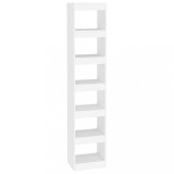 Cumpara ieftin Biblioteca/Separator camera, alb, 40x30x198 cm