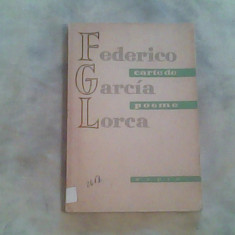 Carte de poeme-Federico Garcia Lorca