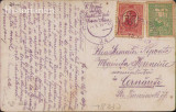 HST CP221 Carte poștală 1919 ștampilă oarbă Rom&acirc;nia, Circulata, Printata