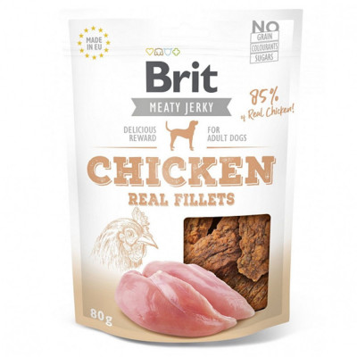 Brit Jerky Chicken Filete 80 g foto