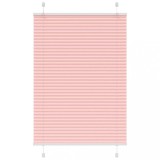 vidaXL Jaluzea plisată roz 100x150cm Lățime țesătură 99,4cm poliester