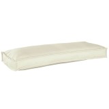 vidaXL Pernă Crem 100 x 40 x 8 cm Material Oxford 42001620