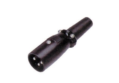 Mufa XLR tata la negru foto