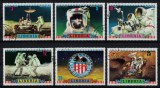 LIBERIA 1972 - Cosmonautica, misiunea Apollo 16 /serie completa