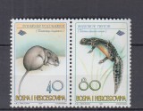 BOSNIA HERTEGOVINA 1997 FAUNA SERIE MNH, Nestampilat