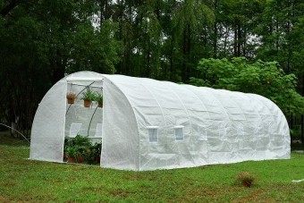 Solar/Sera&amp;nbsp; Micul Fermier 8x3x2m , polietilena, densitate 140g/mp UV4 foto