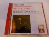 Sy.35, 40,41- Mozart , Berliner phil. Karajan, emi records
