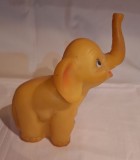 ELEFANT - figurina din cauciuc - Jucarie Aradeanca anii 1980