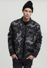 Geaca vintage camo cotton bomber jacket Urban Classics L EU foto