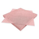 Tul Roz pentru Marturii DIY, 30 buc, 24x24cm, CMCLASS