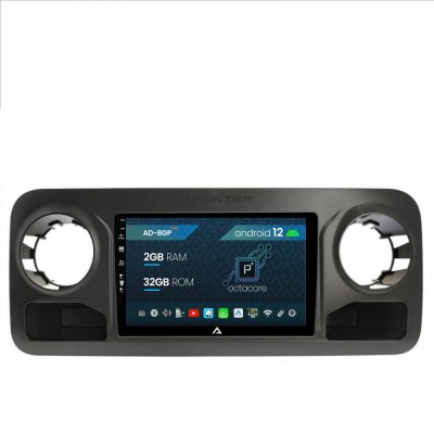 Navigatie Mercedes Benz Sprinter (2018+), Android 12, P-Octacore 2GB RAM + 32GB ROM, 10.1 Inch - AD-BGP10002+AD-BGRKIT407V2 foto